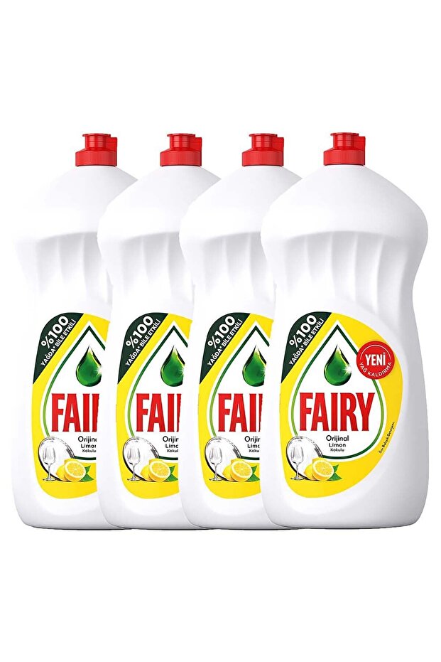 Sıvı Deterjan Limon 1500 ml X 4 Adet - 2