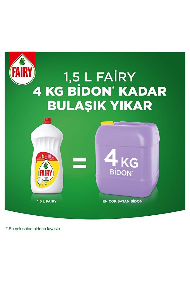 Sıvı Deterjan Limon 1500 ml X 4 Adet - 4