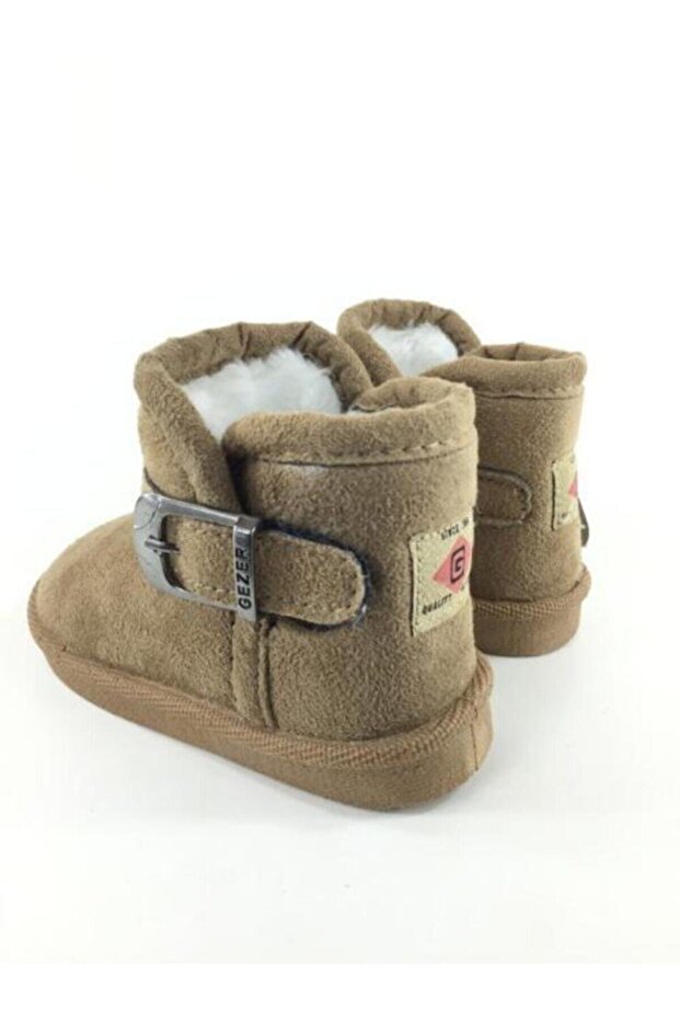 Devojčice, smeđe krznene čizme - 2