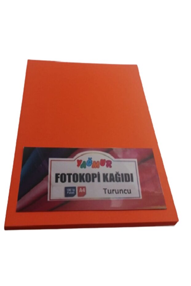 A4 Color Copy Paper Highlighter Orange Pack of 100