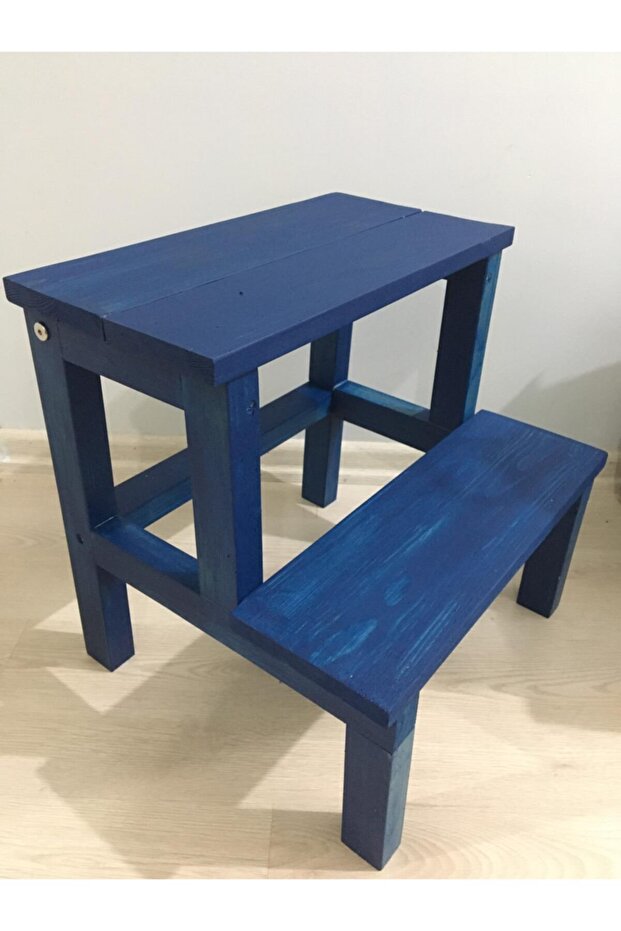 Ahşap Mutfak Tabure Merdiven - 1