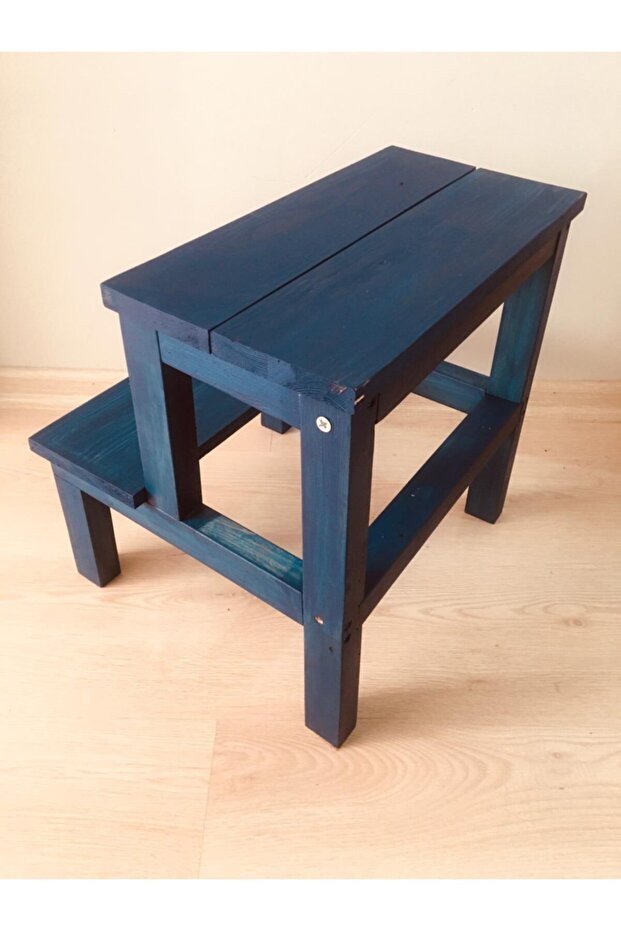 Ahşap Mutfak Tabure Merdiven - 2