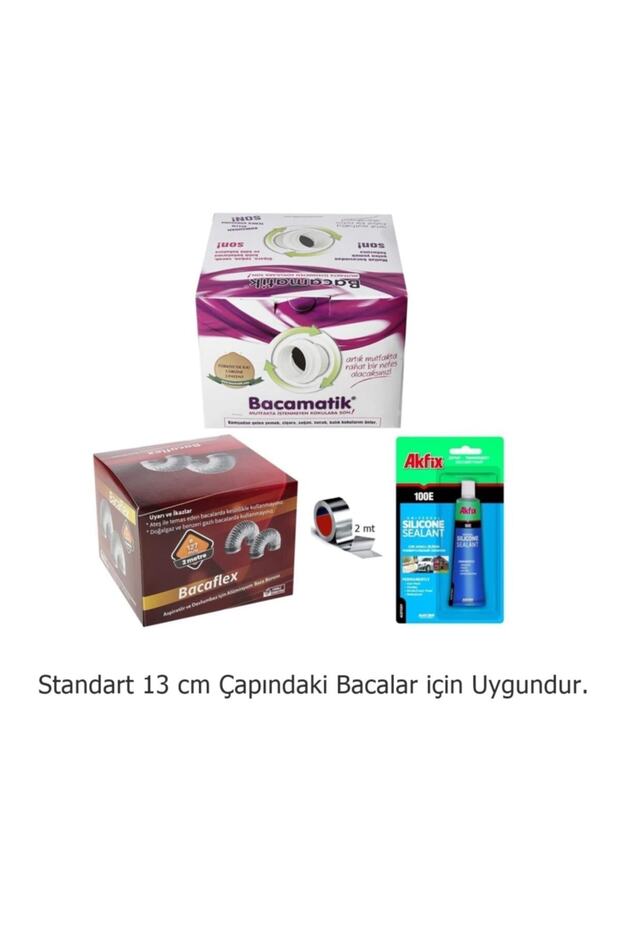 Baca Klapesi Aspiratör Ve Davlumbaz Için Süper Set - 1