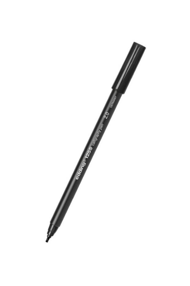 E-1255 Kaligrafi Kalemi 2mm Siyah - 1