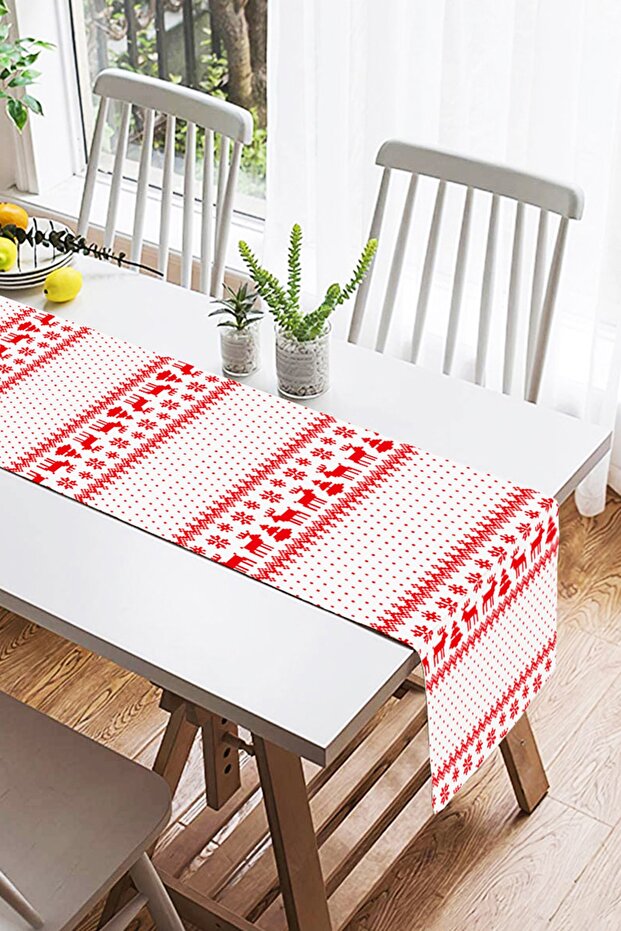 Specially Designed Digital Printed Decorative Suede Runner - 2