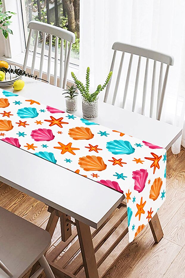 Specially Designed Digital Printed Decorative Suede Runner - 2