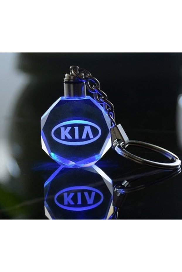 Kia Lighted Keychain Popular Product of 2021 Year Stylish Car Keychain Auto Car Motor Stylish Accessory