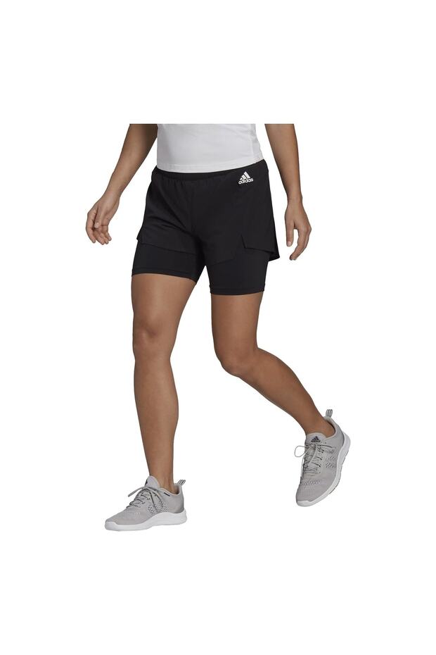 W 2IN1 SHO Czarne Damskie Szorty 101085736 - 1