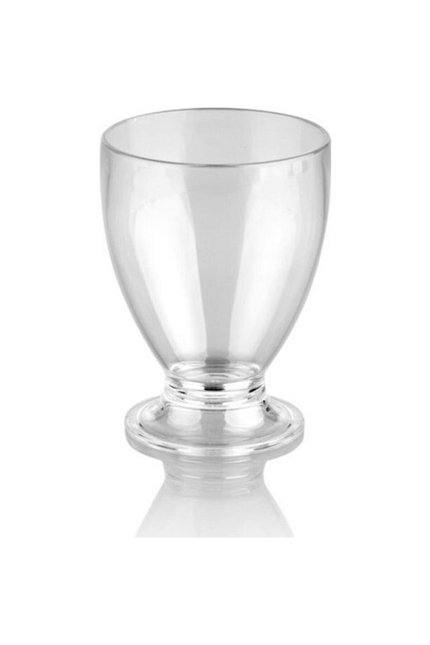 Kırılmaz Ayaklı Bardak - Şeffaf 295 ml - 6 Adet - 1
