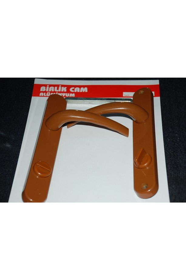 Pvc Wc Kapı Kolu Kahverengi - 1