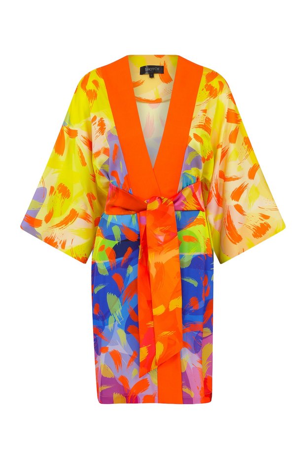 Kadın Asgard Feather Kimono