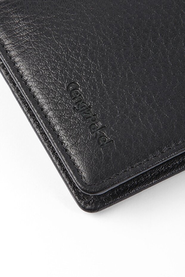 Gerçek Deri Siyah Cüzdan - 5