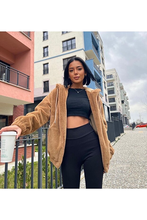 Kışlık Peluş Mont - 2