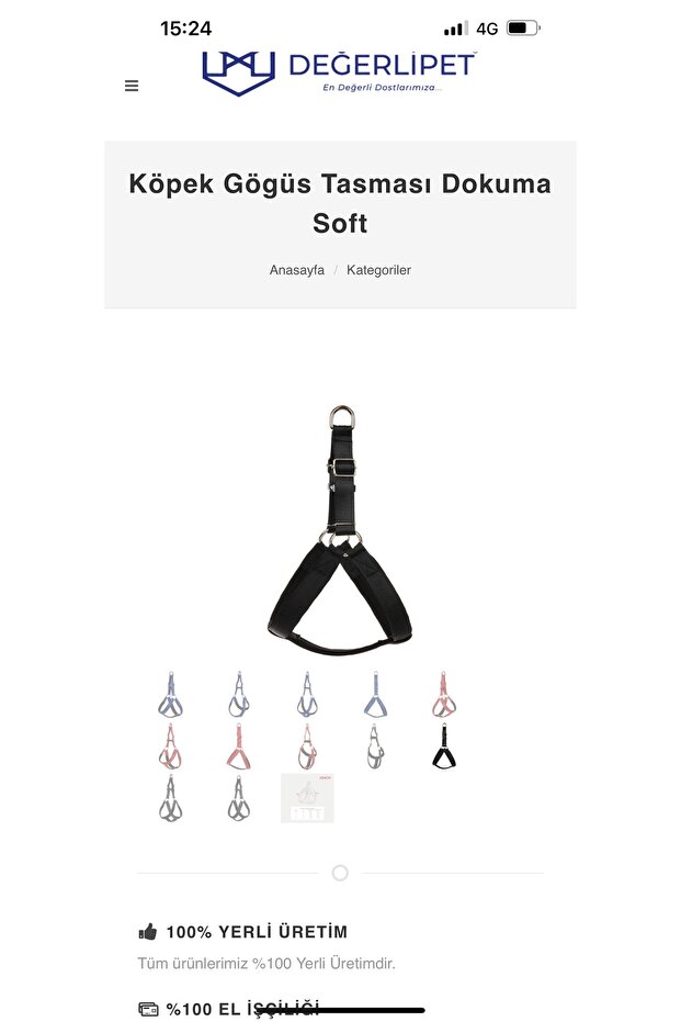 Köpek Göğüs Tasması - 2