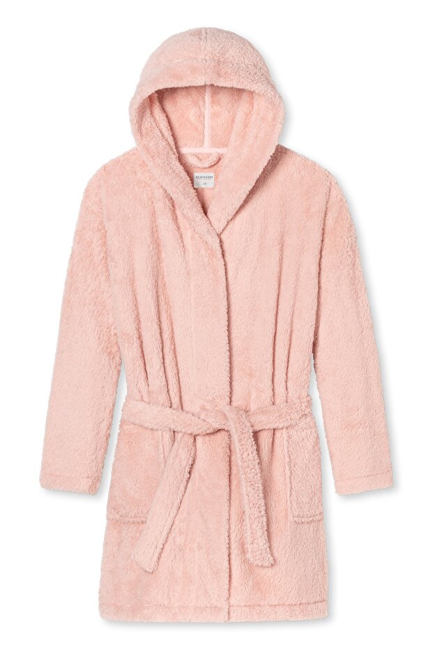 Bademantel aus Teddyfleece - 2