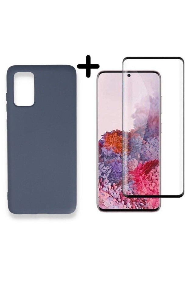 Samsung Galaxy S20 Plus Launch Inside Velvet Phone Case and Full Containers Polymer Nano Screen Protector