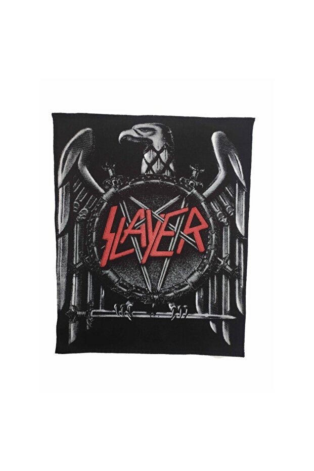 Slayer Eagle Backpatch,Back Patch,Melt,Peach, - 1