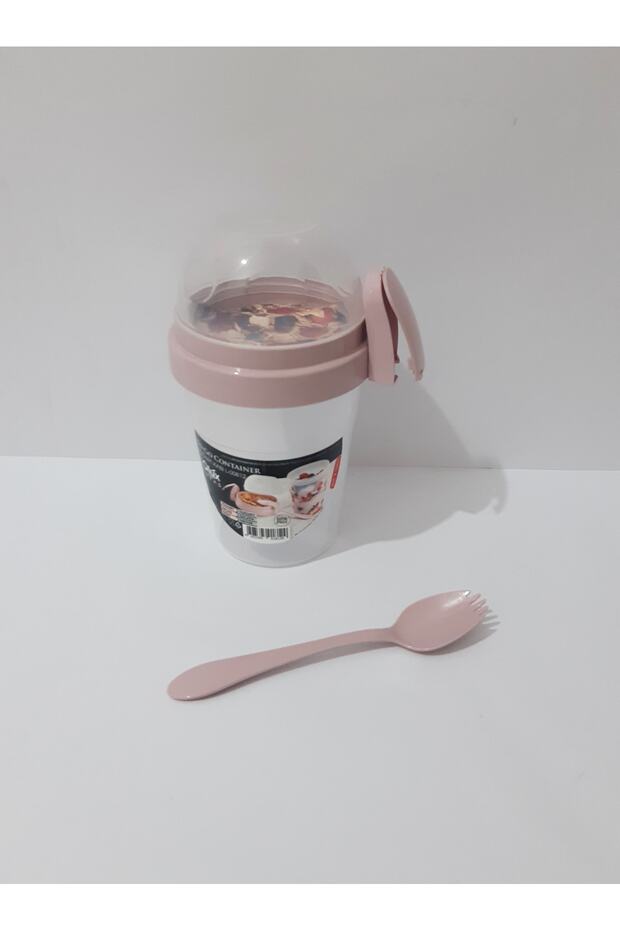 Yogurt Fruit Salad Container with Spoon for Kids