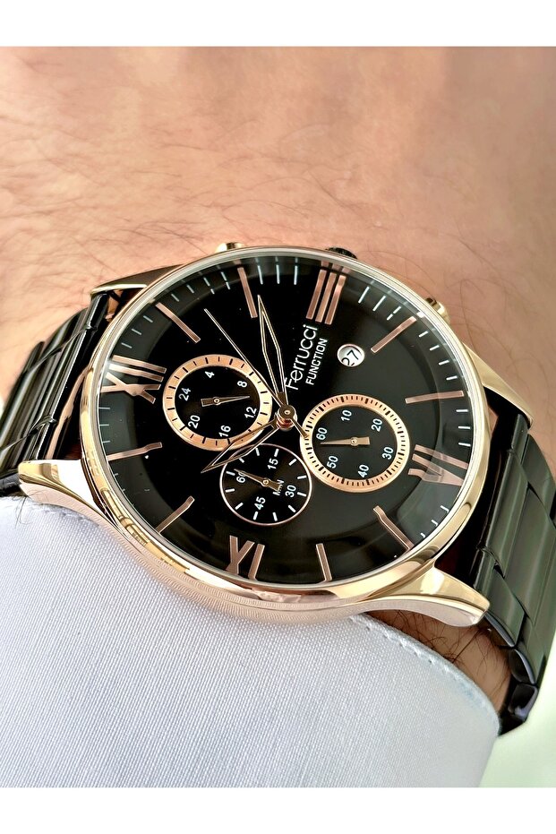 وظيفة وظيفة ساعة اليد للرجال 3 ATM مقاومة للماء - 5