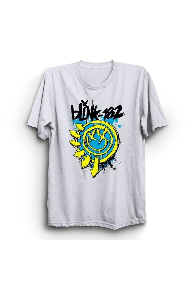 Blink-182, Colorful, Rock Metal Band T-Shirt