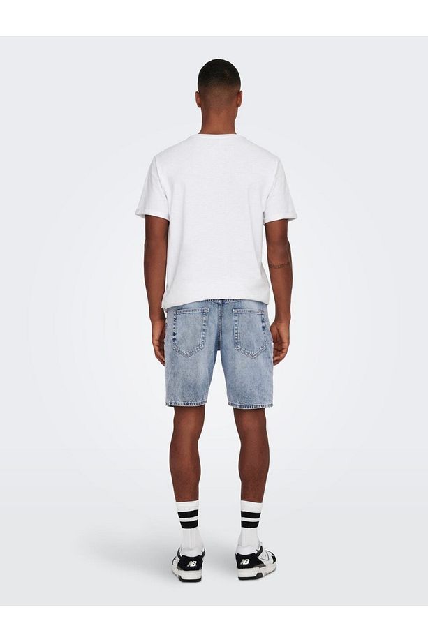 Only&sons Erkek Kot Şort Onsedge L. Blue 4846 Short 22024846 - 2