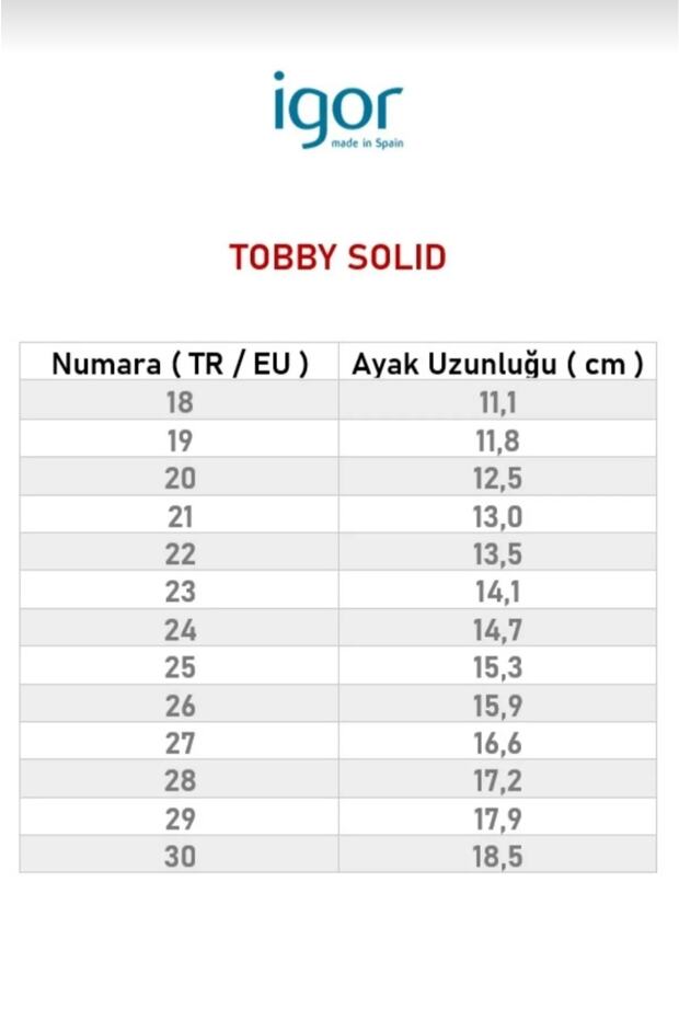 Tobby Solid Çocuk Fildişi Sandalet - 7