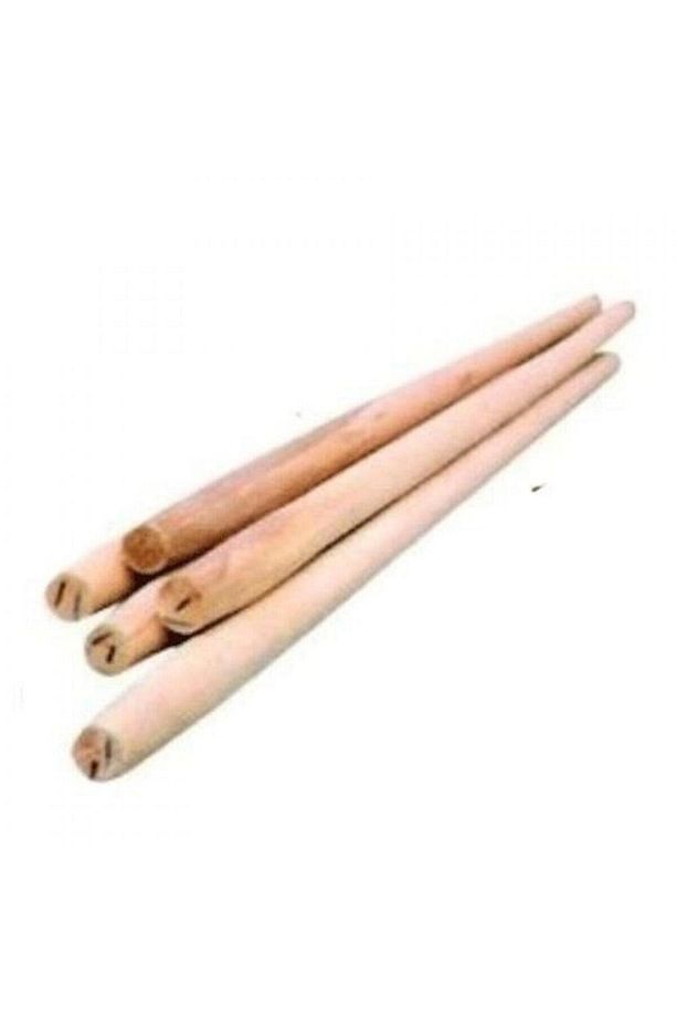 Düz Kürek Sapı Ağaç Tahta Kürek Sapı 1,5 Metre - 1