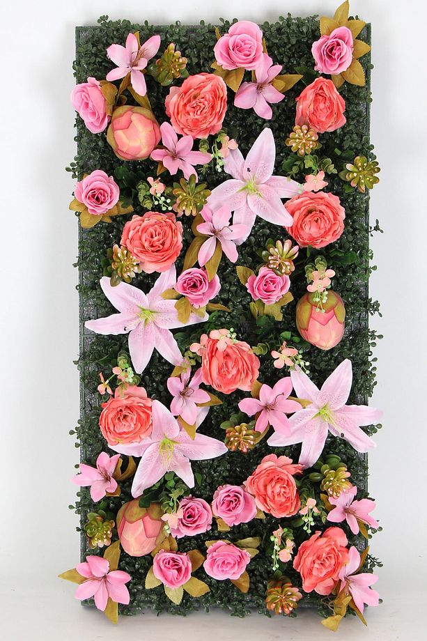 Yapay Dikey Bitki Hazır Duvar Paneli 50x100 Cm Model 9 - 1