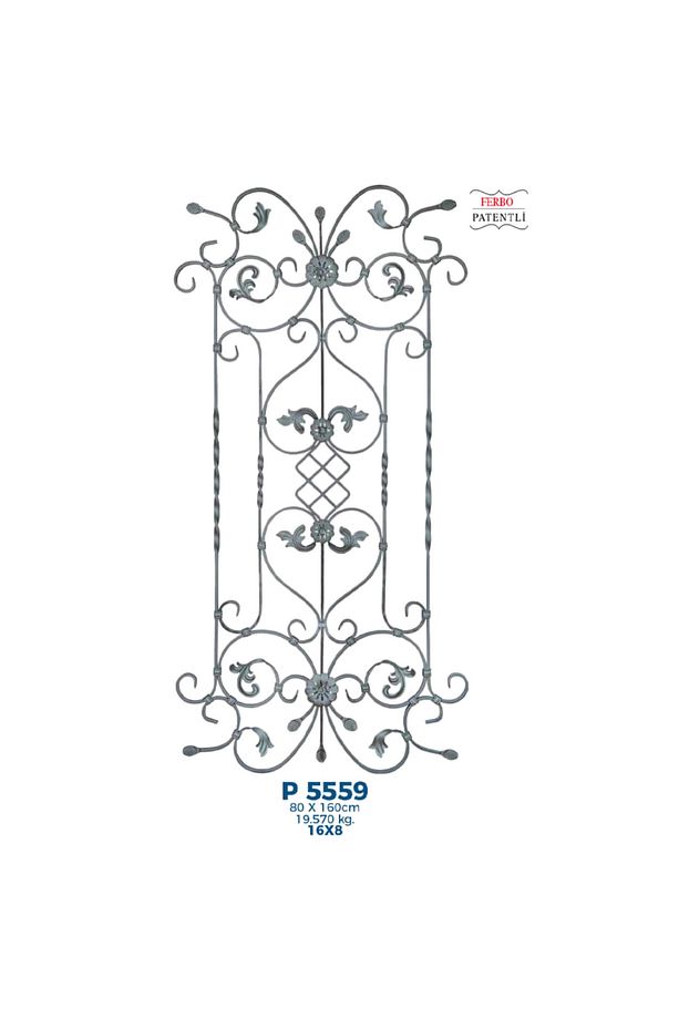 Dekoratif Amaçlı Balkon / Kapı / Merdiven Korkuluk-küpeşte Modeli (1 ADET) - 1