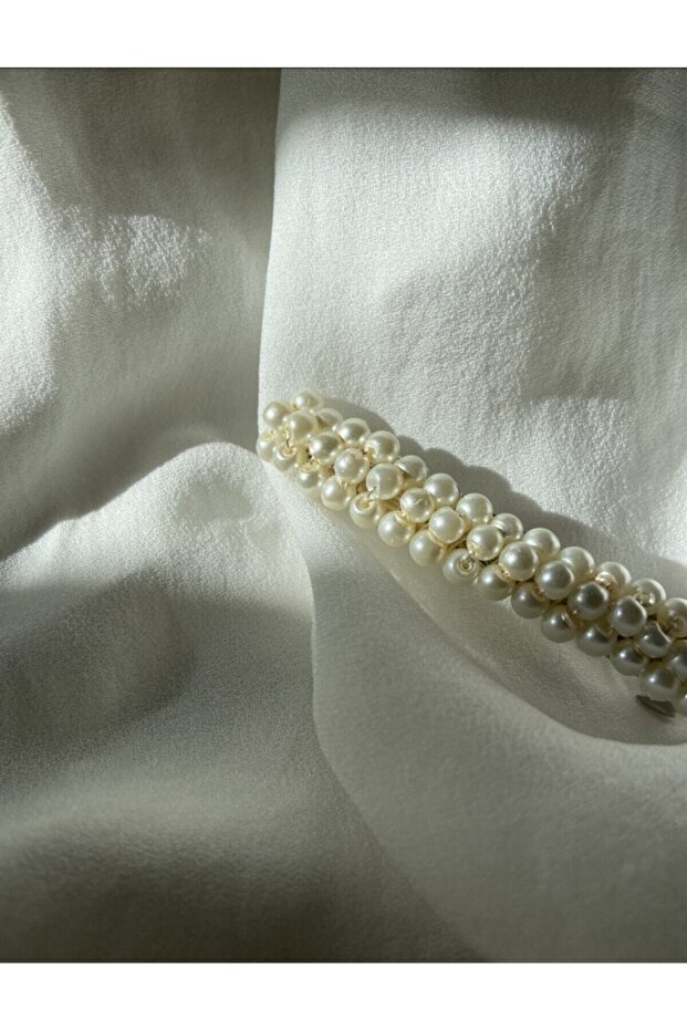 Pearl Clip Buckle Row Pearl Buckle