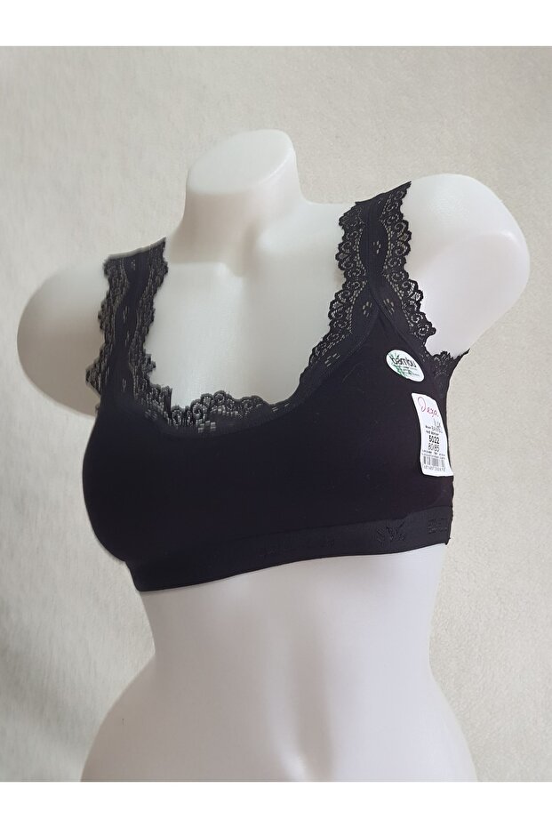 Bambu Pedli Dantelli Büstiyer - 1