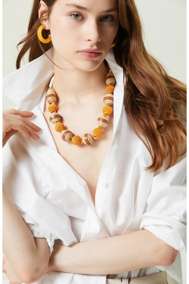 Beyaz Ekose Gömlek - 2