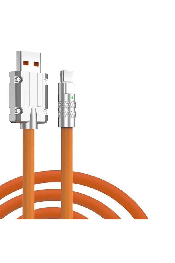 Type C 120w Watt 6 A Süper Hızlı Şarj Data Kablosu 1 Metre Type-c - 2