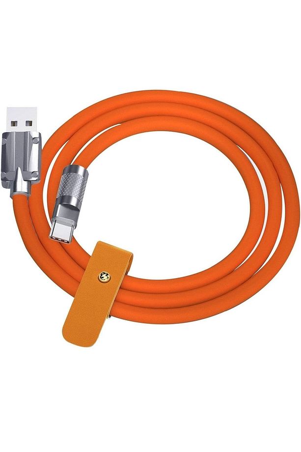 Type C 120w Watt 6 A Süper Hızlı Şarj Data Kablosu 1 Metre Type-c - 3