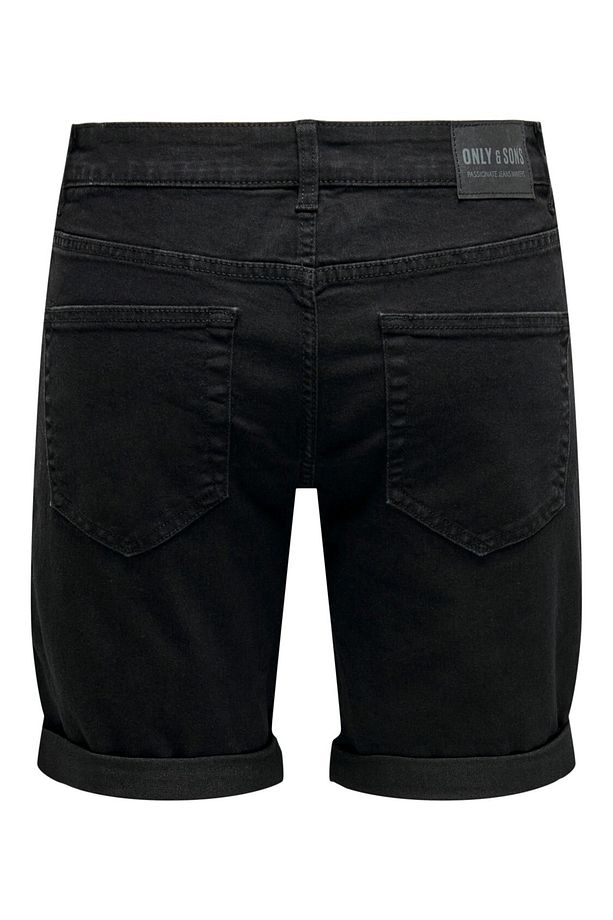Only&sons Erkek Kot Şort Onsply Black 4328 Shorts 22024328 - 2