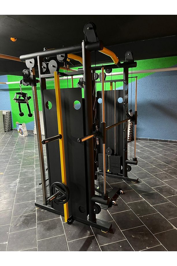 Dual Cable Crossover & Smith Machine Combo Machine - 7