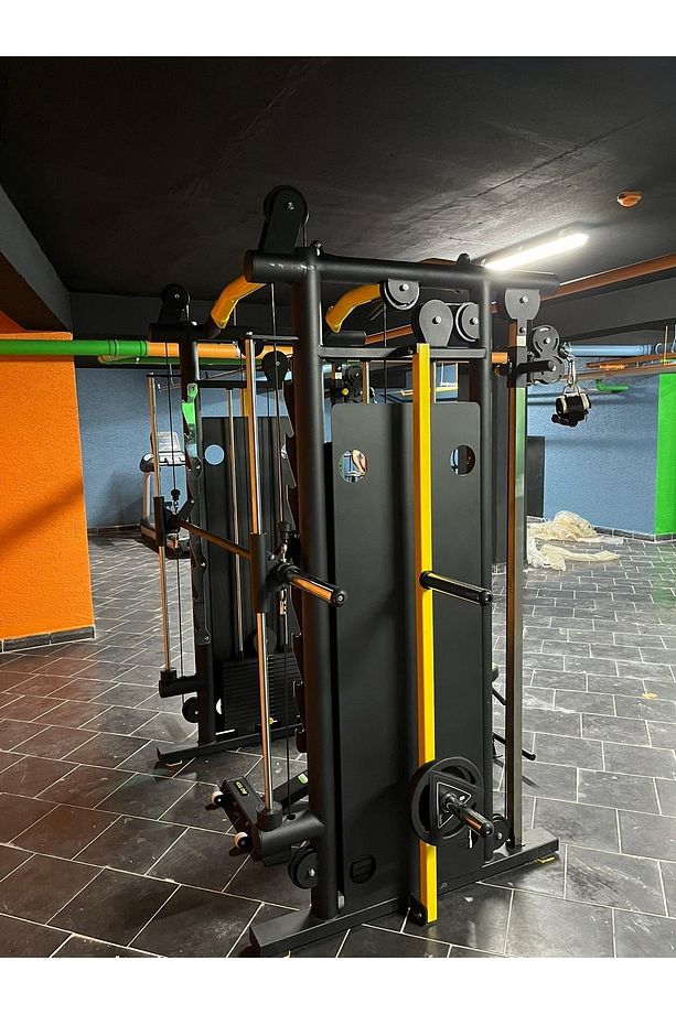 Dual Cable Crossover & Smith Machine Combo Machine - 8