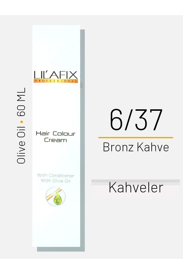 Saç Boyası No 6/37 Bronz Kahve 60ml - 1