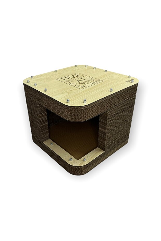 خدش القطط من الورق المقوى 39x39x34