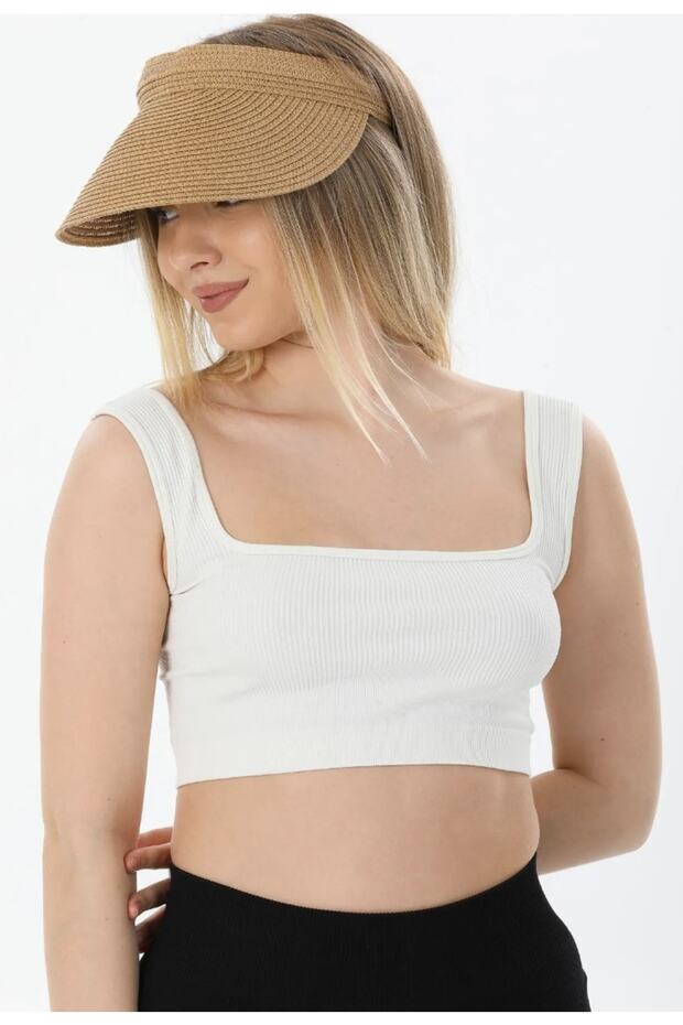 Visor Straw Hat - 5