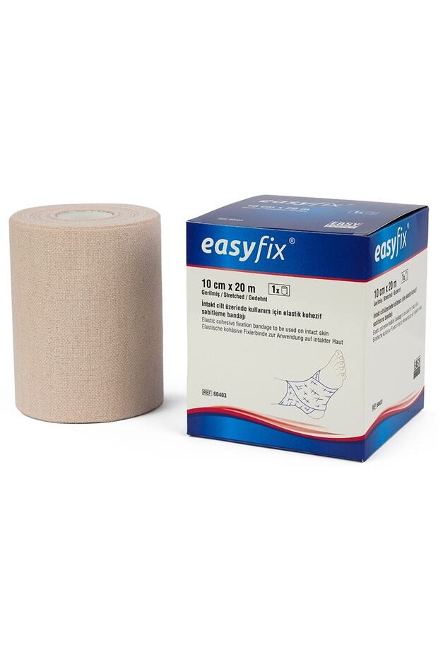 Easyfix Rijit Kendinden Yapışkanlı Sabitleme Bandajı 10 Cm X 20m 60403 - 1