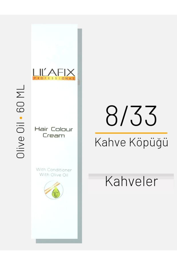 Saç Boyası No 8/33 Kahve Köpüğü 60ml - 1