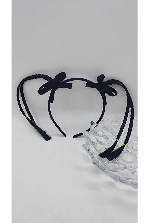 Satin Coated Braid Hair Crown
