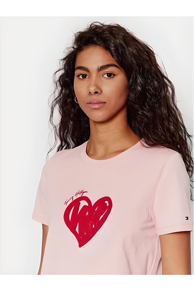 Regular Fit T-shirt Ww0ww35490 Pink
