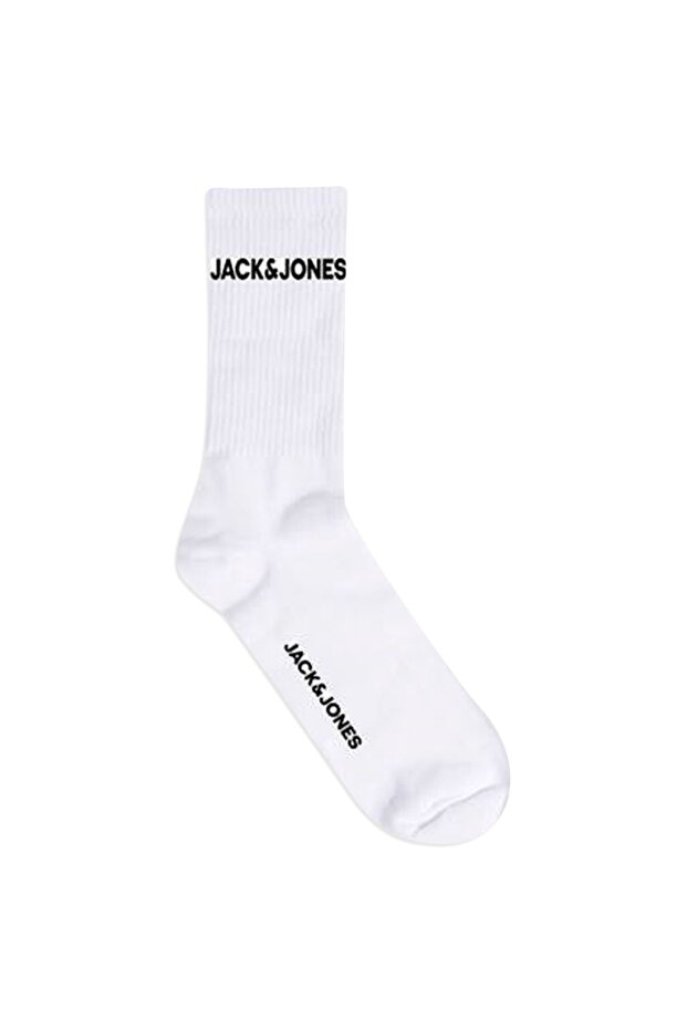 Jack&jones Erkek Tenis Çorap Jacbasic Beyaz/white 12w15jacbasıc - 2