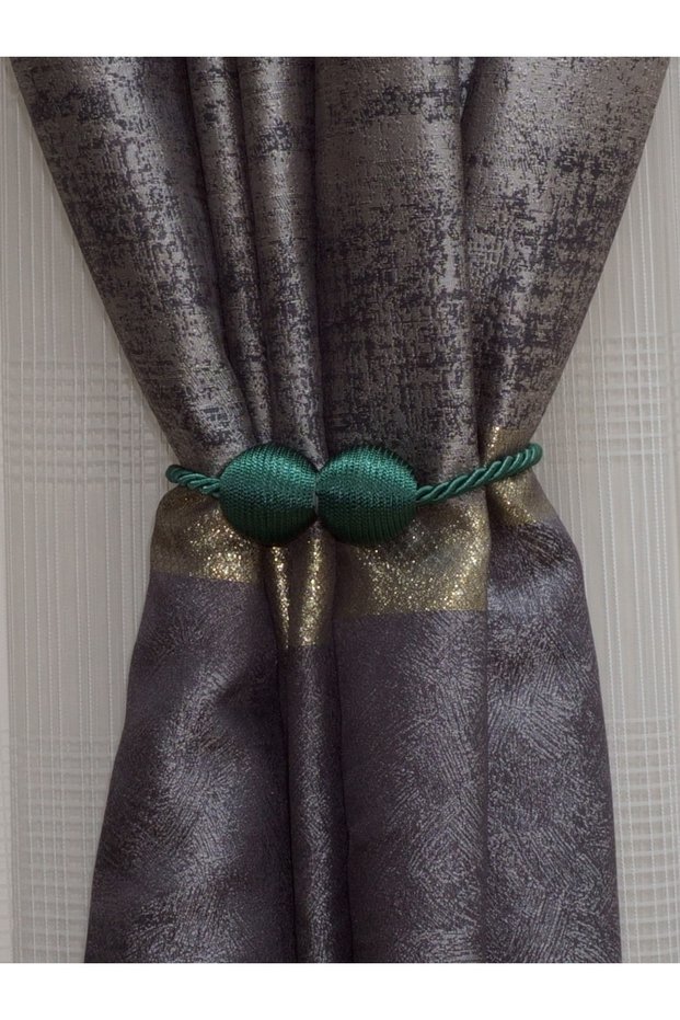 Magnetic Curtain Collector Accessory Emerald Green