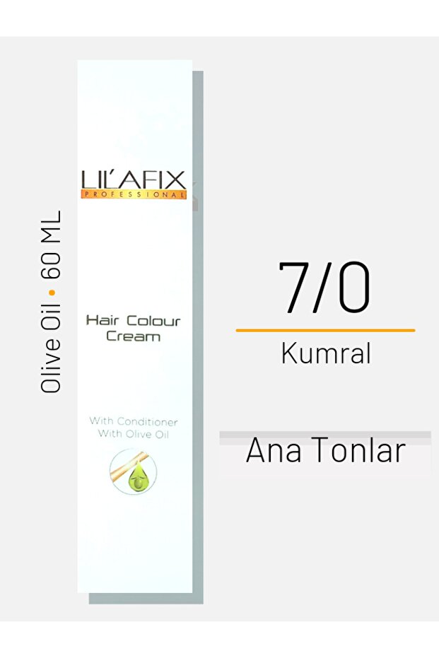 Saç Boyası No 7/0 Kumral 60ml - 1