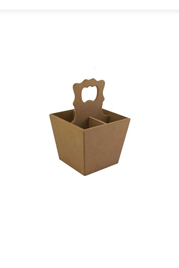 Paintable Raw Wooden Decorative Box, Gift Box Kş01-20X22X15 cm