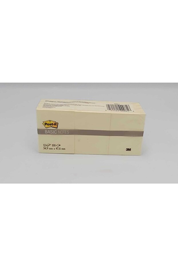 Postit Basic Notes 12'li 34,9 Mm X 47,6 Mm - 1