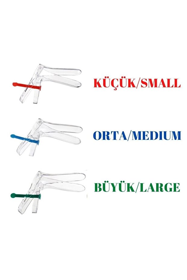 Vajinal Spekülüm Large - 100 Adet - 1